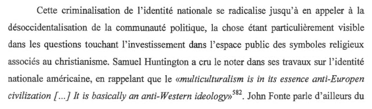 Un extrait de la thèse de doctorat de Mathieu Bock-Côté